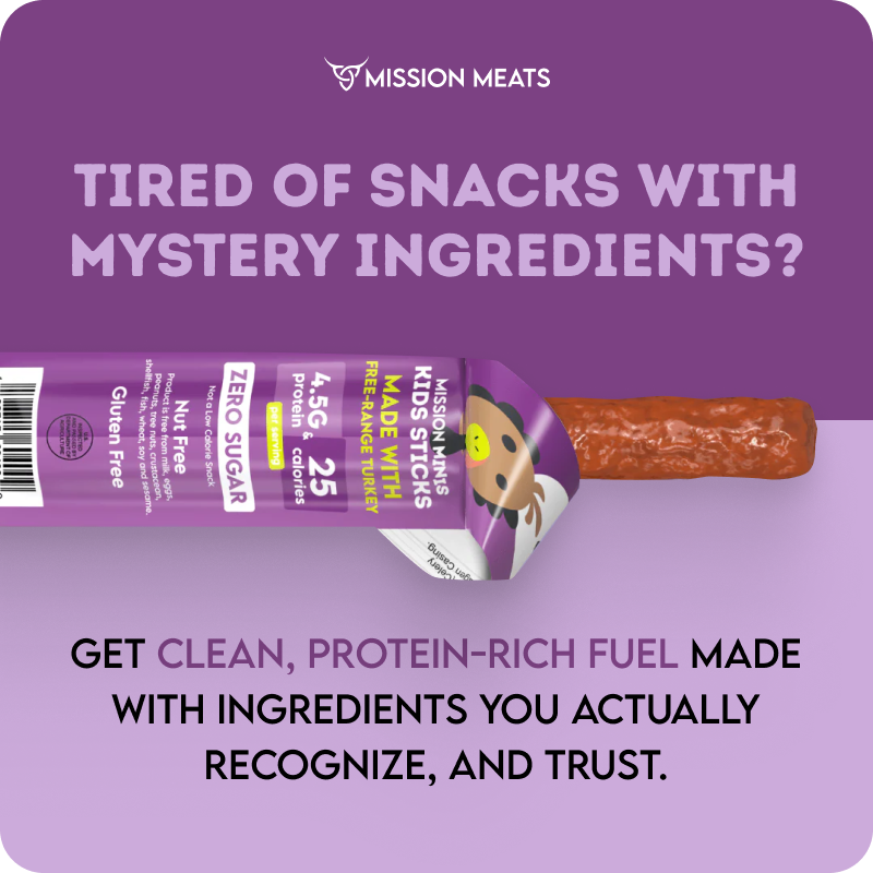 Kids Turkey Sticks (100% Free Range Turkey, Sugar & Allergen Free)