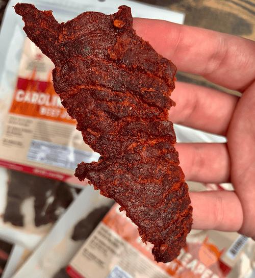 Mission Meats Grass Fed Beef Jerky "Hottest Pepper in the World" Carolina Reaper Grass-Fed Beef Jerky HOT & SPICY Carolina Reaper Grass-Fed Beef Jerky | Mission Meats