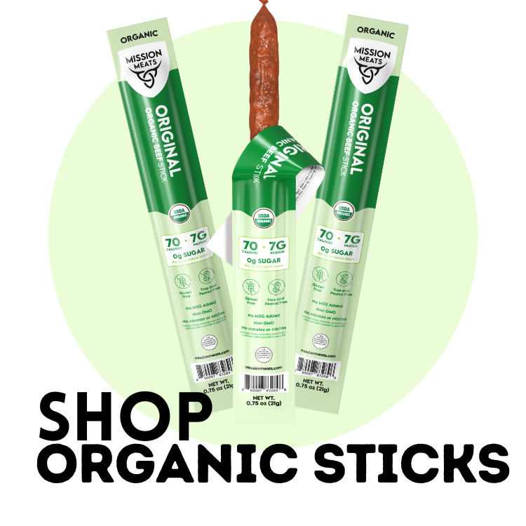 USDA Organic Beef Sticks