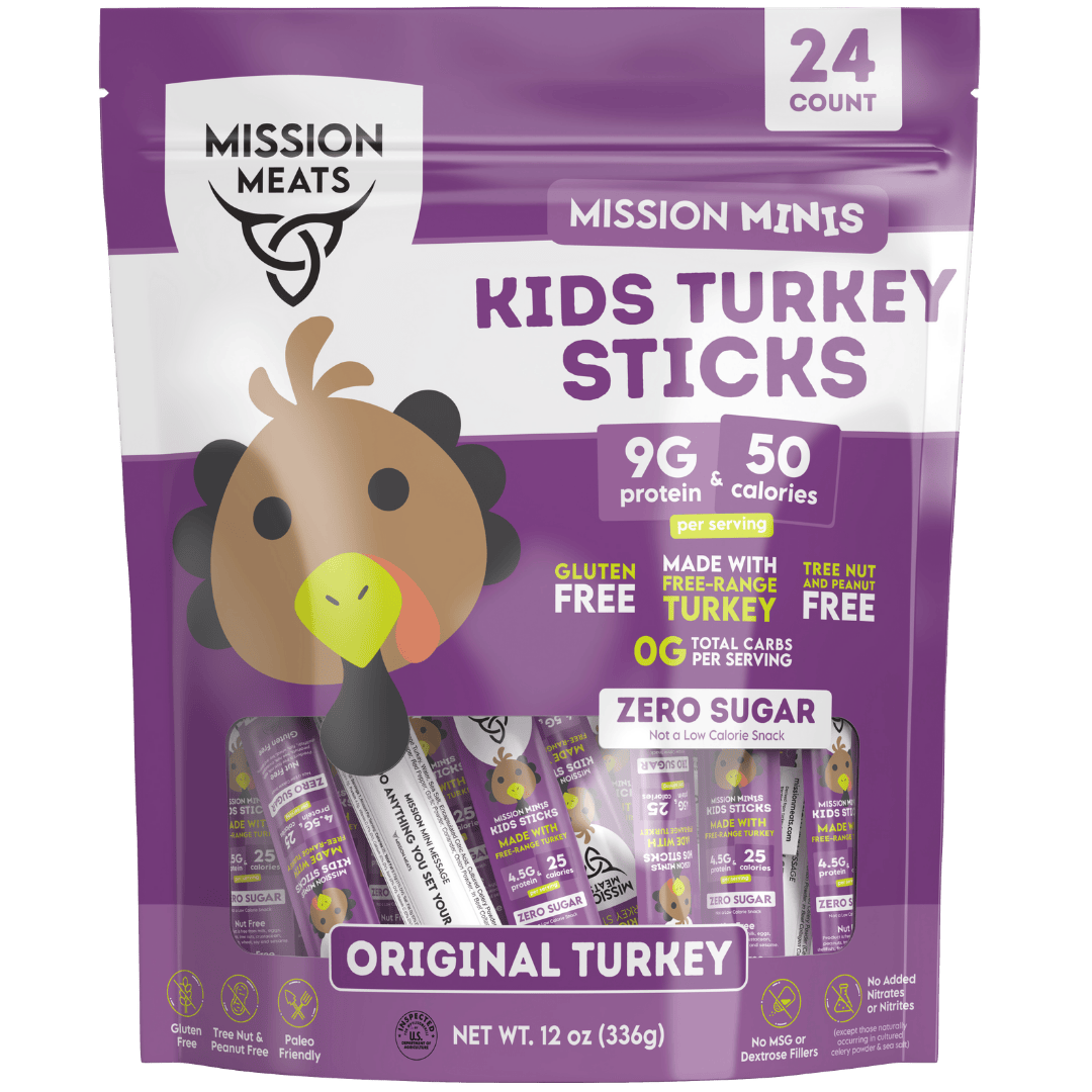 Kids Turkey Sticks (100% Free Range Turkey, Sugar & Allergen Free)