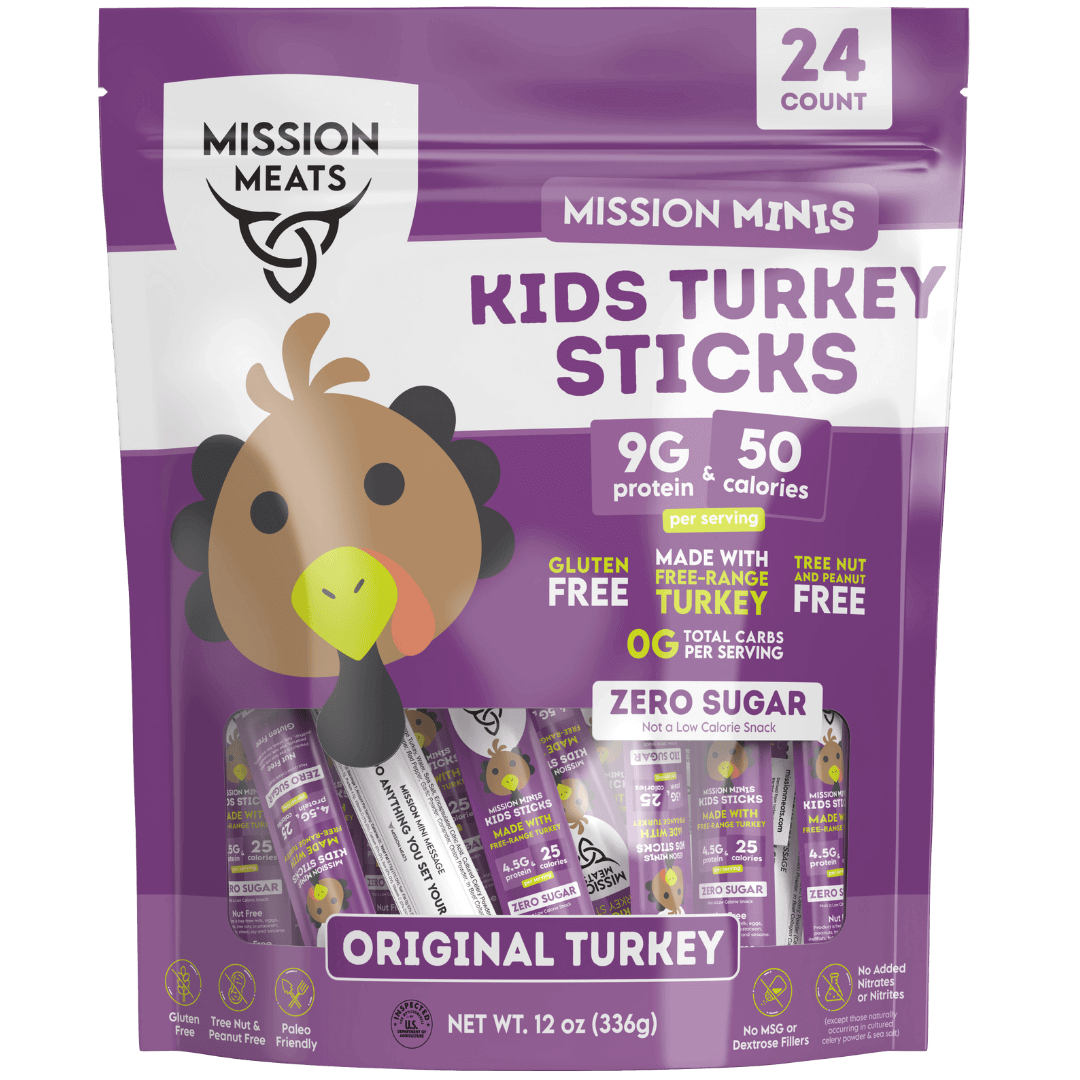 Kids Turkey Sticks (100% Free Range Turkey, Sugar & Allergen Free)