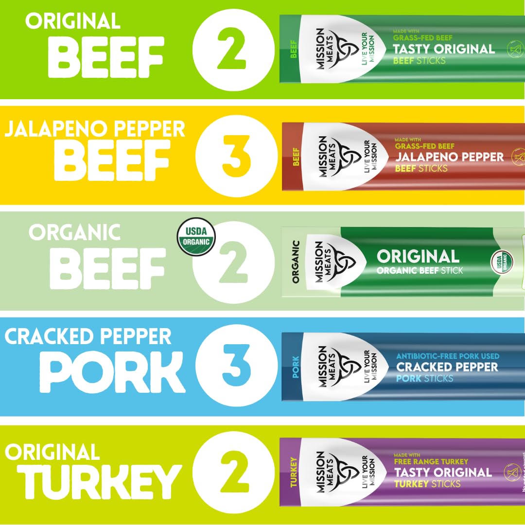 Meat Stick Variety Pack Sampler