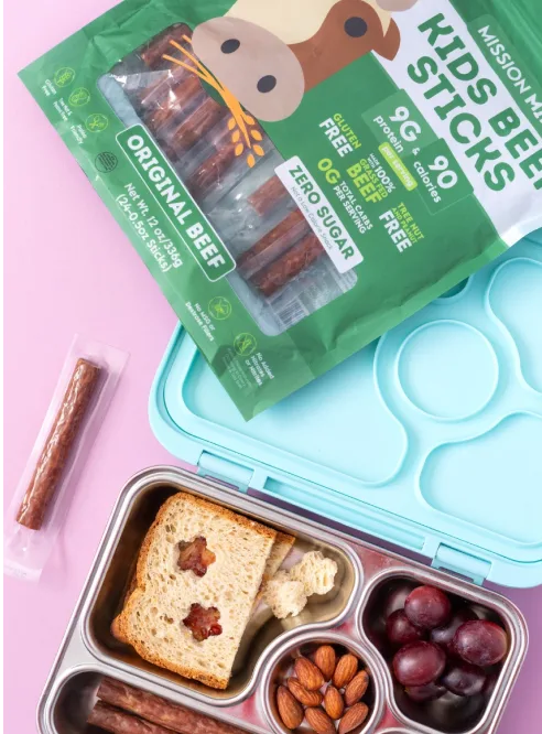 Meat Stick Variety Pack Sampler as a Lunchbox-Ready snack